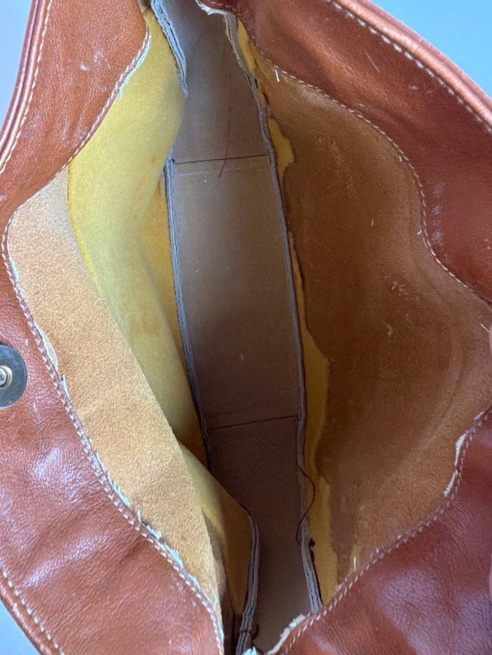 Gucci Bamboo Brown Leather Hobo Shoulder Bag READ - Picture 13 of 13